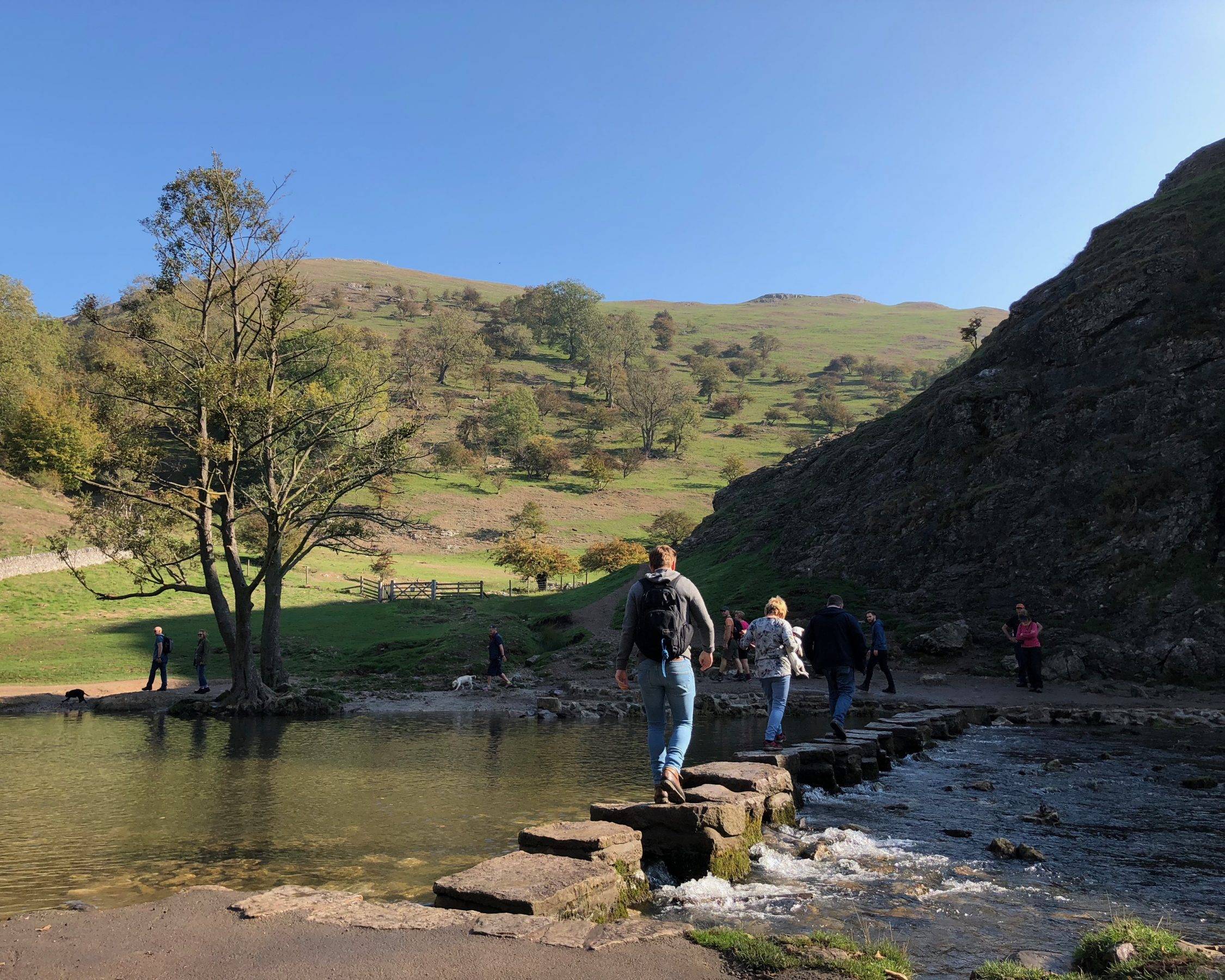 Dovedale stepping stones