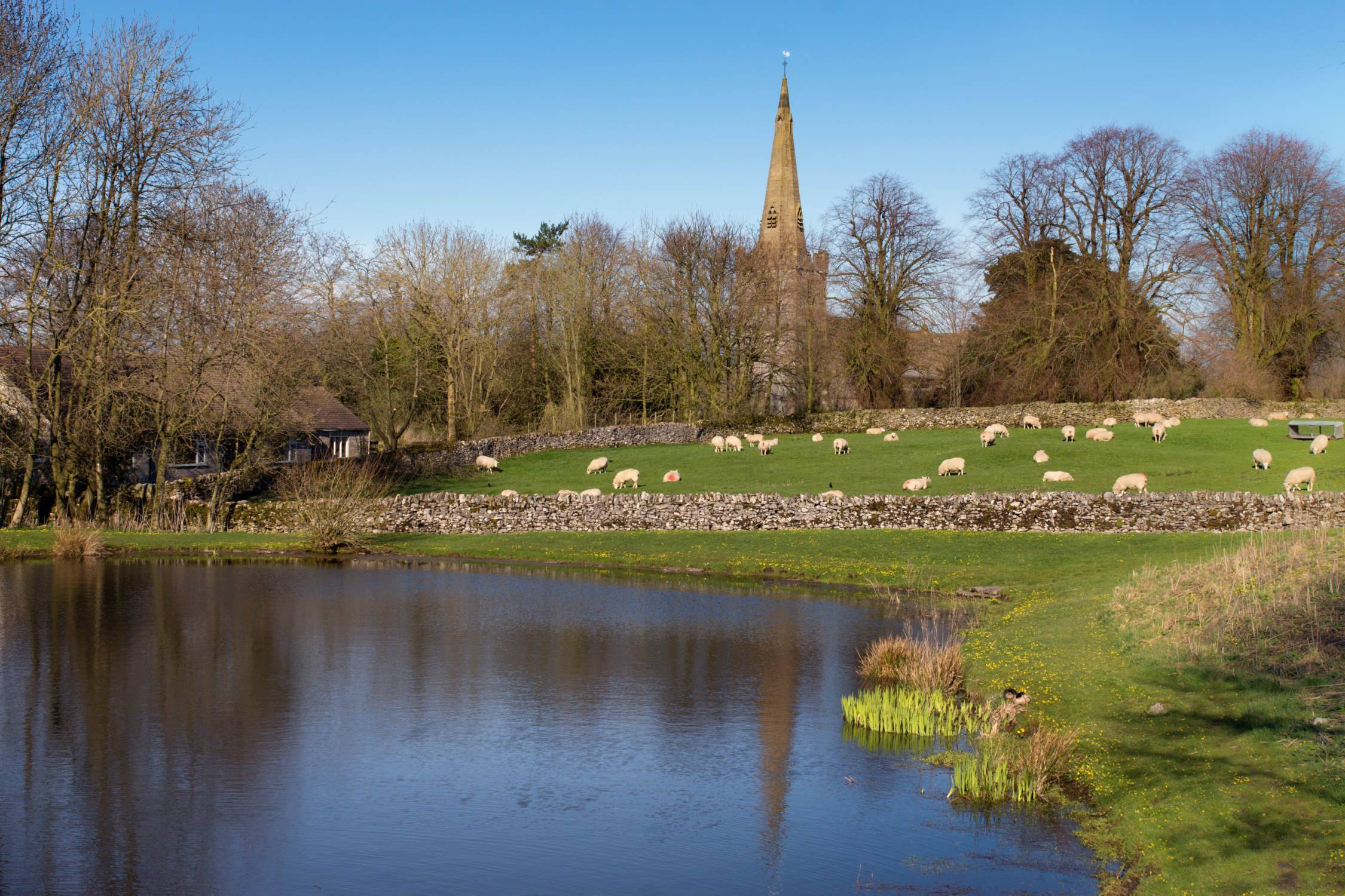 The Village of Monyash in Derbyshire