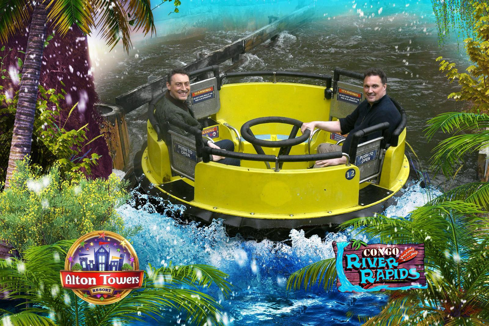 Alton Towers: Congo River Rapids 1